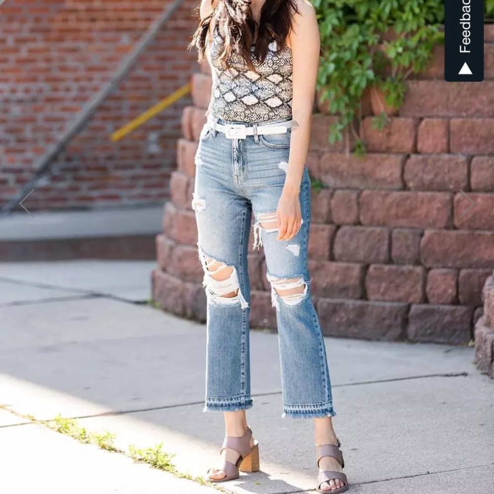 Kancan Ultra high waisted jeans